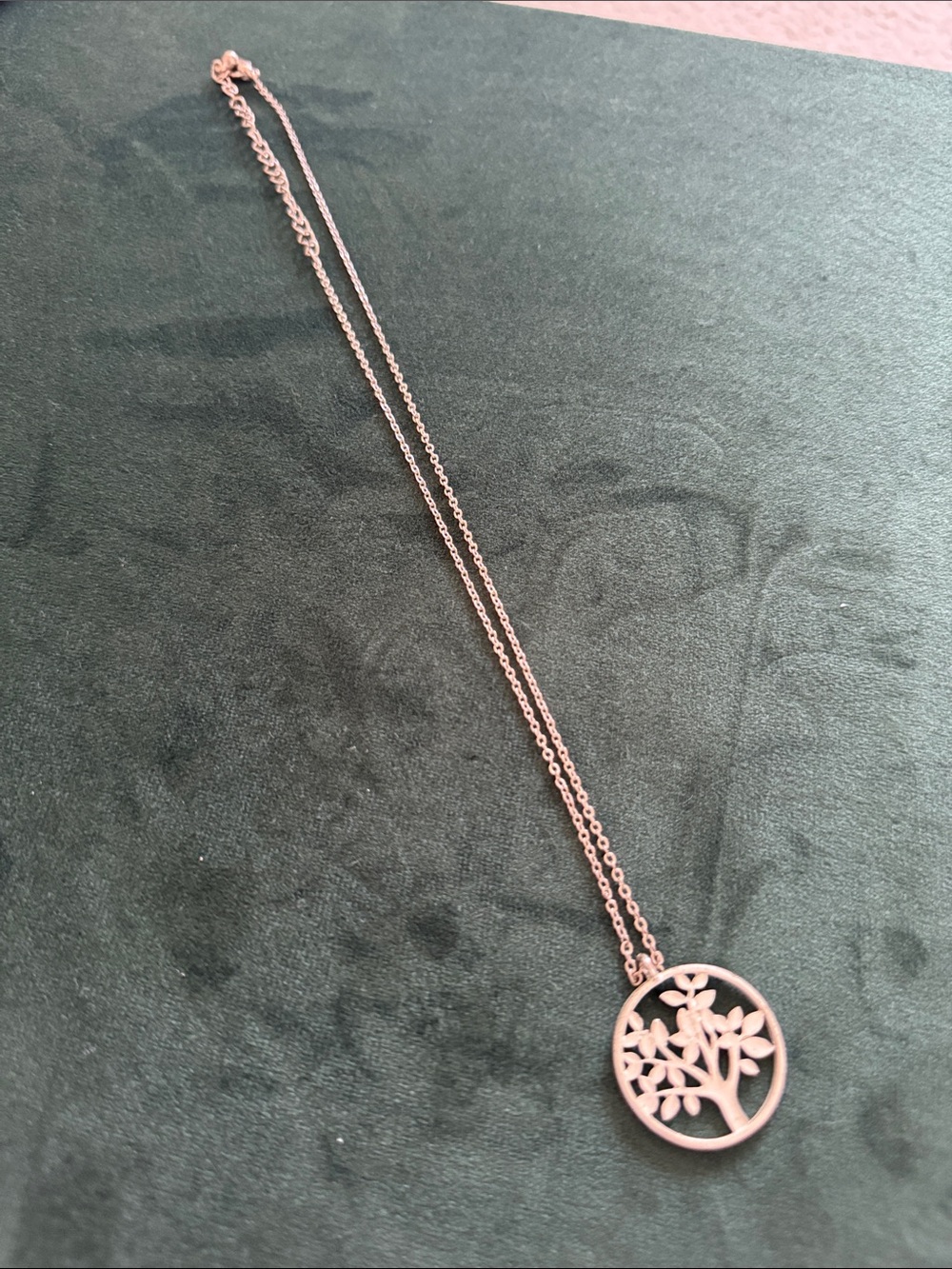 Silver Tone Tree of Life Pendant Necklace - Women Jewelry